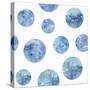 Bubble Pattern on White-Summer Tali Hilty-Stretched Canvas