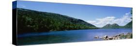 Bubble Rocks at the End of Jordan Pond, Acadia National Park, Maine, USA-null-Stretched Canvas