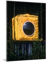 Bubble Window in Tree House-null-Mounted Photographic Print