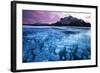 Bubbles and Cracks in the Ice-Miles Ertman-Framed Photographic Print