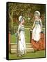 Bubbles' by Kate Greenaway-Kate Greenaway-Framed Stretched Canvas