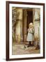 Bubbles for Kitty, 1908-Charles Edward Wilson-Framed Giclee Print