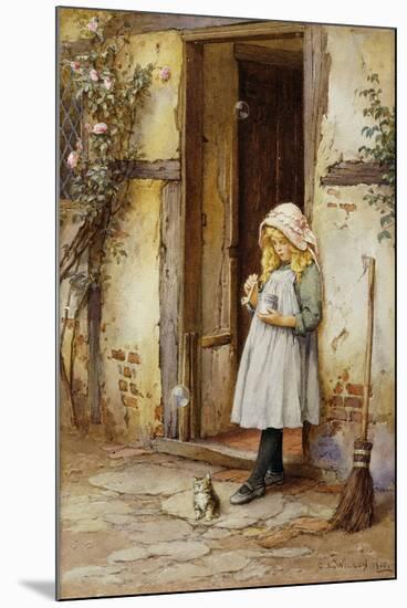 Bubbles for Kitty-Charles Edward Wilson-Mounted Giclee Print