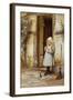 Bubbles for Kitty-Charles Edward Wilson-Framed Giclee Print