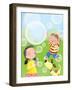 Bubbles - Humpty Dumpty-null-Framed Giclee Print