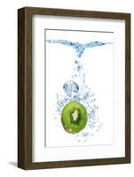 Bubbles In Blue Water-Irochka-Framed Photographic Print