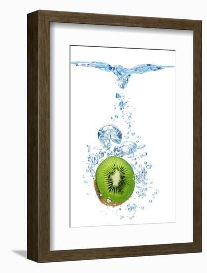 Bubbles In Blue Water-Irochka-Framed Photographic Print