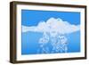 Bubbles-null-Framed Photographic Print