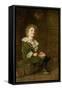 Bubbles-John Everett Millais-Framed Stretched Canvas