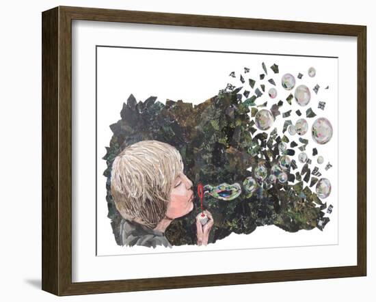 Bubbles-Kirstie Adamson-Framed Giclee Print