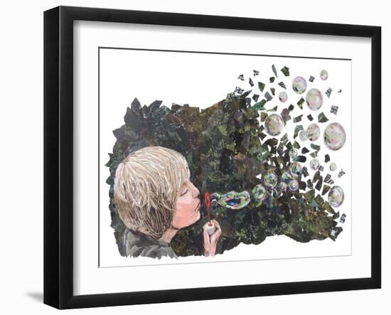 Bubbles-Kirstie Adamson-Framed Giclee Print