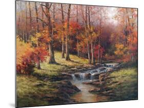 Bubbling Brook-Unknown Chiu-Mounted Art Print