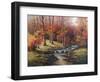 Bubbling Brook-Unknown Chiu-Framed Art Print