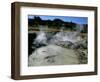 Bubbling Mud Pools, Kawah Sikidang Volcanic Crater, Dieng Plateau, Island of Java, Indonesia-Jane Sweeney-Framed Photographic Print