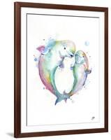 Bubbly Belugas-Marc Allante-Framed Giclee Print