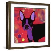 Bubbly Boston-Angela Bond-Framed Art Print