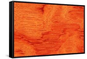 Bubinga Wood Background Texture-Digidesign-Framed Stretched Canvas