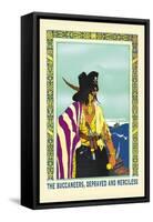 Buccaneer, Captain Morgan-Howard Mccormick-Framed Stretched Canvas