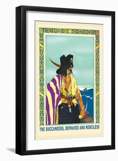 Buccaneer, Captain Morgan-Howard Mccormick-Framed Art Print