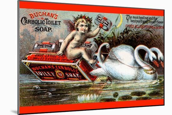 Buchan's Carbolic Toilet Soap-null-Mounted Art Print