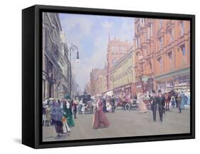 Buchanan Street in 1910'-William Ireland-Framed Stretched Canvas