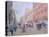Buchanan Street in 1910'-William Ireland-Stretched Canvas