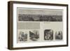 Bucharest, in Wallachia, the Scene of the Late Inundation-null-Framed Giclee Print