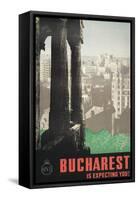 Bucharest Is Expecting You-null-Framed Stretched Canvas