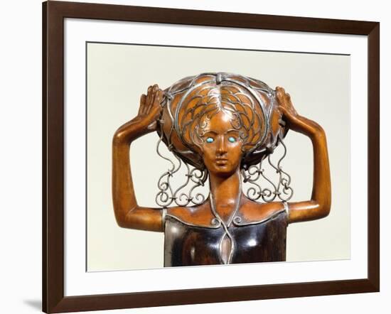 Buchbaumstatuette-Richard Joseph Luksch-Framed Giclee Print