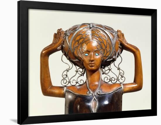 Buchbaumstatuette-Richard Joseph Luksch-Framed Giclee Print