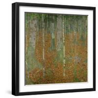 Buchenwald (Beech trees). Oil on canvas (1903).-Gustav Klimt-Framed Giclee Print