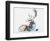 Buck and Bird, 2006-Mark Adlington-Framed Giclee Print