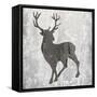 Buck Hunt Gray-Sheldon Lewis-Framed Stretched Canvas
