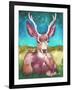 Buck In A Field I-Elizabeth Medley-Framed Art Print