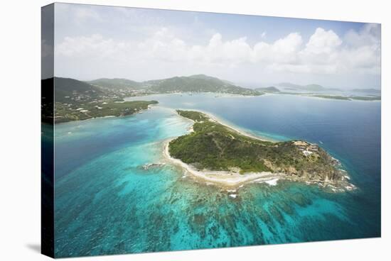 Buck Island and Tortola in British Virgin Islands-Macduff Everton-Stretched Canvas