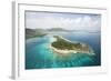 Buck Island and Tortola in British Virgin Islands-Macduff Everton-Framed Photographic Print