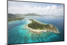 Buck Island and Tortola in British Virgin Islands-Macduff Everton-Mounted Photographic Print