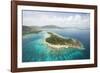 Buck Island and Tortola in British Virgin Islands-Macduff Everton-Framed Photographic Print