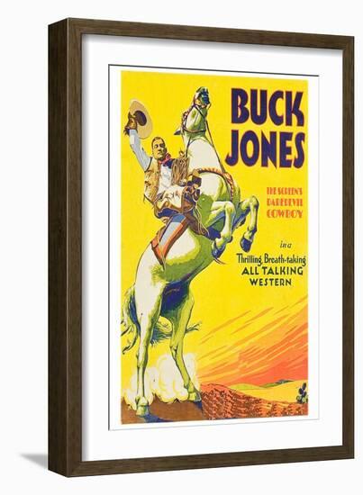 Buck Jones-null-Framed Art Print