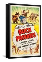 Buck Privates-null-Framed Stretched Canvas