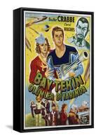 Buck Rogers Turkish Movie Poster-null-Framed Stretched Canvas