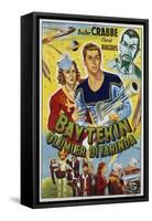 Buck Rogers Turkish Movie Poster-null-Framed Stretched Canvas