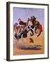 Bucked!-Stanley L. Wood-Framed Giclee Print