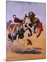 Bucked!-Stanley L. Wood-Mounted Giclee Print