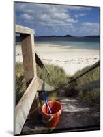 Bucket and Spade on the Steps Leading to the Beach Near Blockhouse Point, Tresco-Fergus Kennedy-Mounted Photographic Print