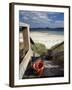 Bucket and Spade on the Steps Leading to the Beach Near Blockhouse Point, Tresco-Fergus Kennedy-Framed Photographic Print