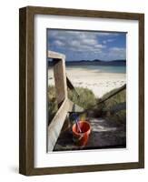 Bucket and Spade on the Steps Leading to the Beach Near Blockhouse Point, Tresco-Fergus Kennedy-Framed Photographic Print