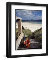 Bucket and Spade on the Steps Leading to the Beach Near Blockhouse Point, Tresco-Fergus Kennedy-Framed Photographic Print