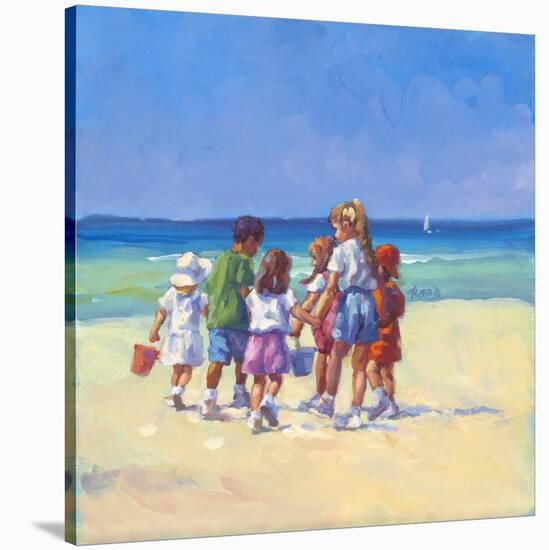 Bucket Brigade-Lucelle Raad-Stretched Canvas