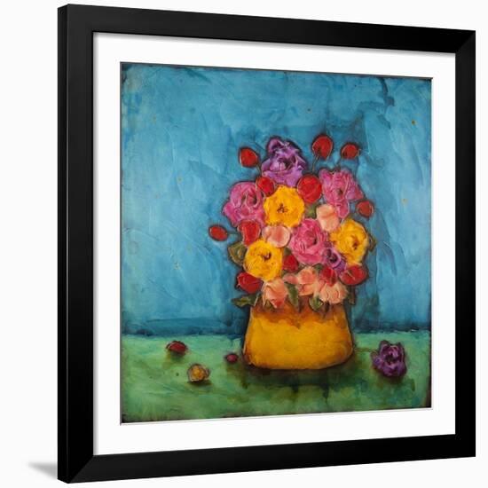 Bucket of Beauty-Marabeth Quin-Framed Art Print